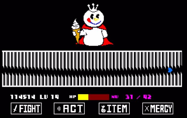 Undertale(蜜雪冰城雪王战)