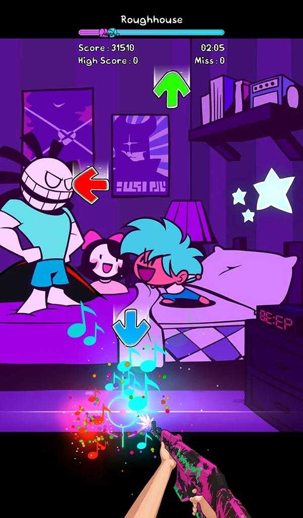 FNF Music Fire: Raptime Battle