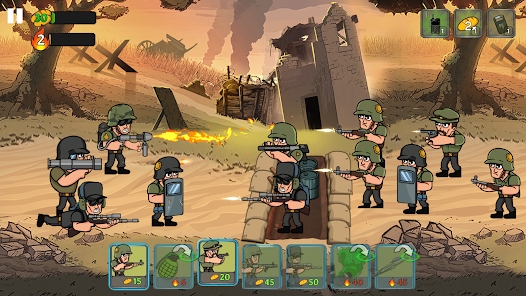 War Strategy Game: RTS WW2
