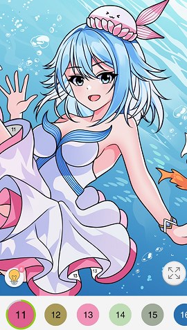 梦幻涂色