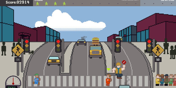 crossing guard joe手机版游戏（小朋友过马路）