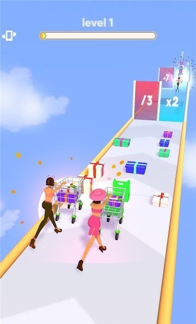 姐推购物车最稳(Shop Stacking) 姐推购物车最稳(Shop Stacking)