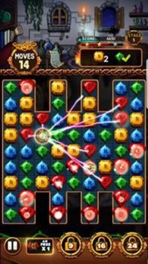 Jewels Witch Castle: Magic World