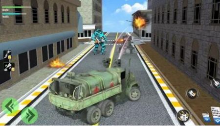 机器人货车运输车驾驶模拟器Robot Cargo Truck Transporter