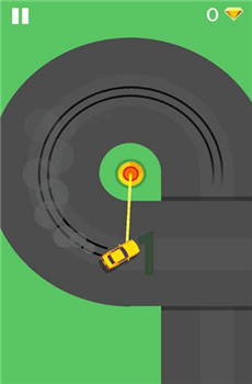 小汽车弯道漂移Mini car zigzag Car drifting