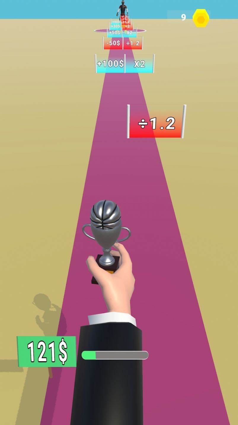 奖杯赛跑者Trophy Runner