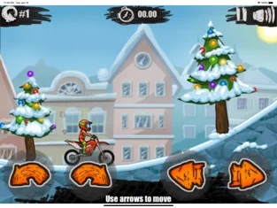 雪地摩托特技(MoneyRace3D)