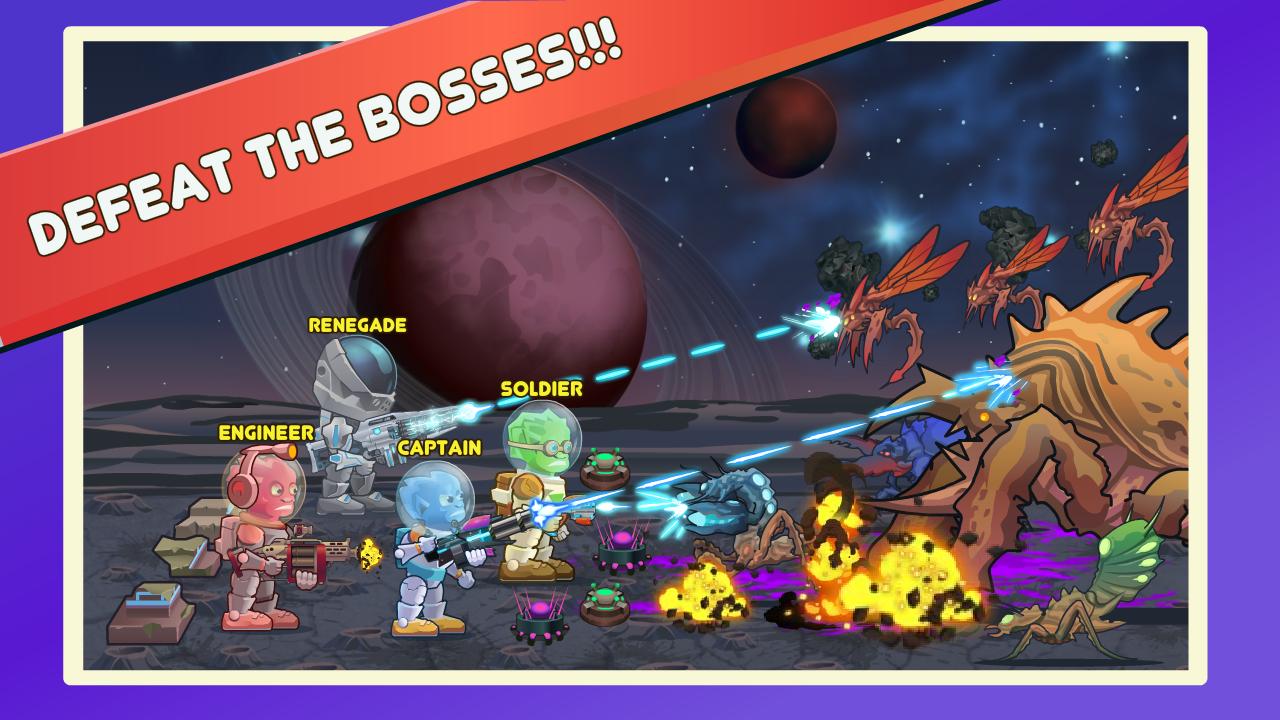 4个英雄与怪物 4个英雄与怪物