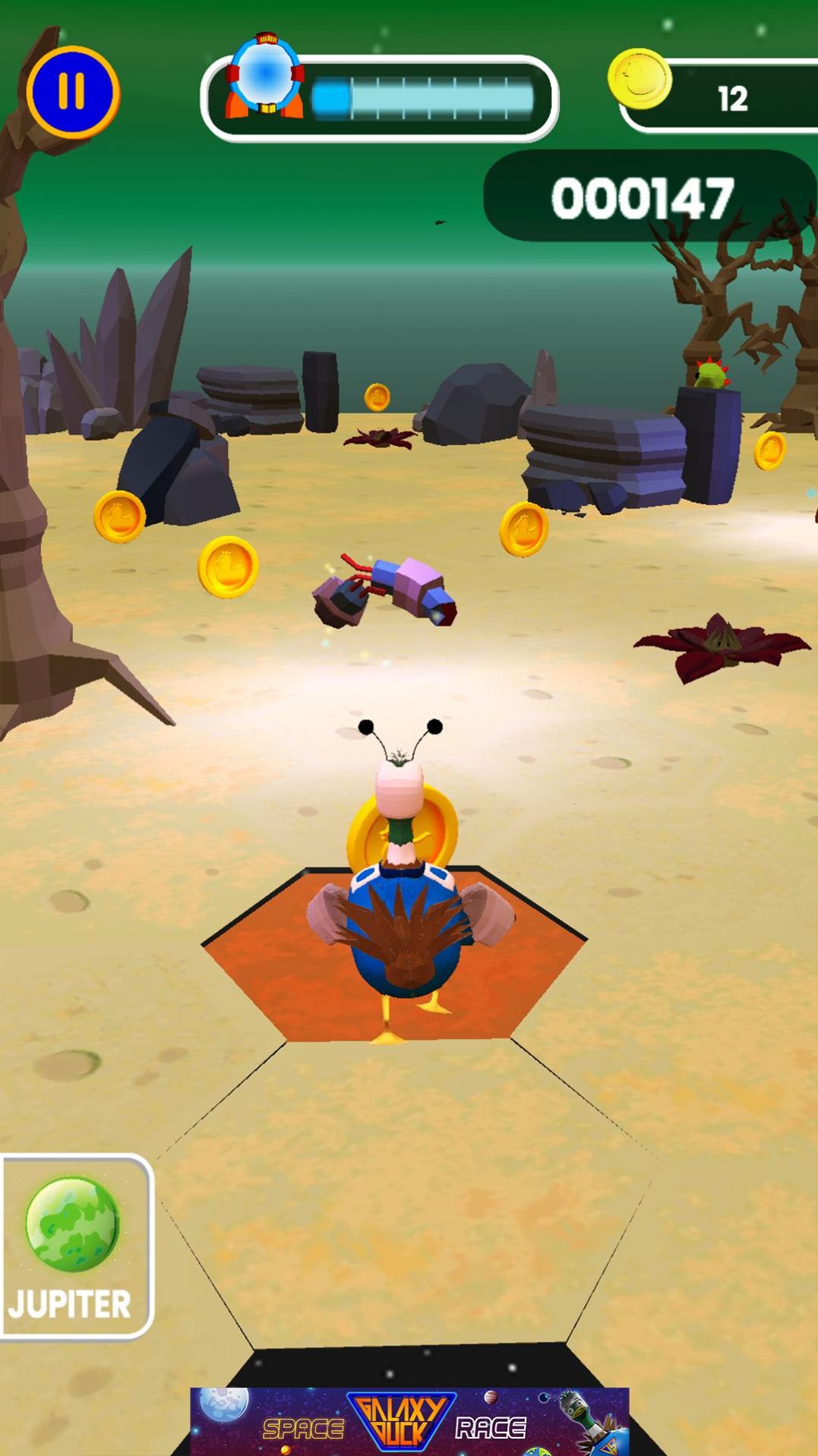Galaxy Duck: Space Run