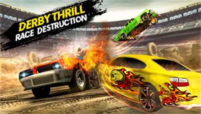 拆除德比汽车大战(Demolition Derby Car Destruction)