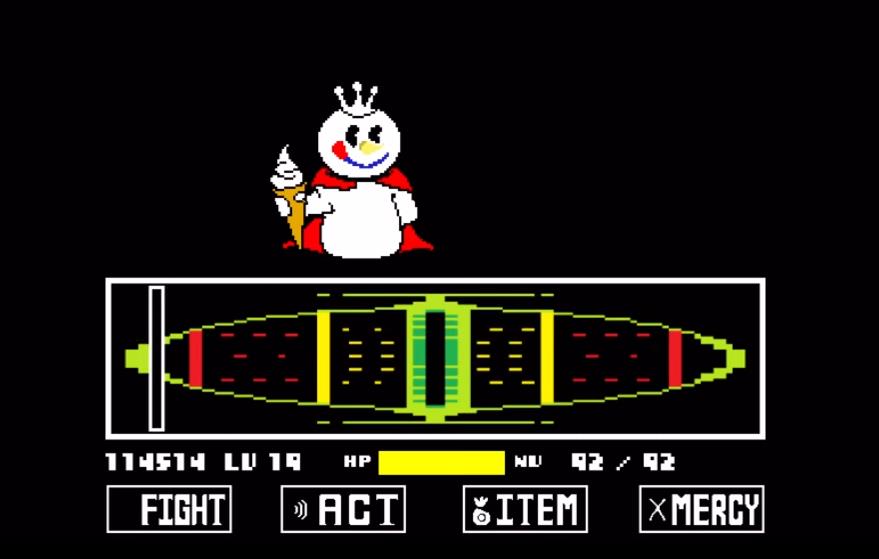 Undertale(蜜雪冰城雪王战)