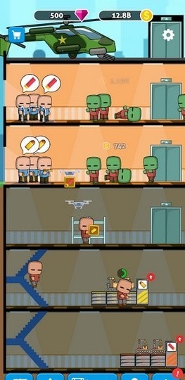 僵尸射击放置枪工厂Zombie War 僵尸射击放置枪工厂Zombie War