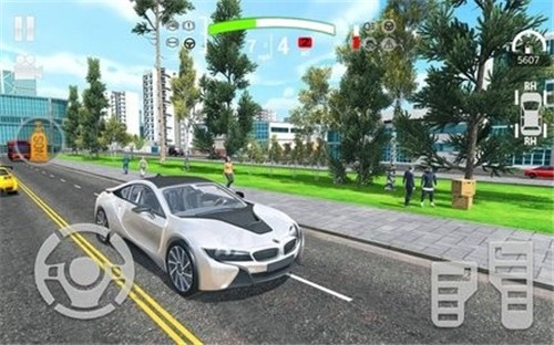 Crazy Car Driving & City Stunts: BMW i8