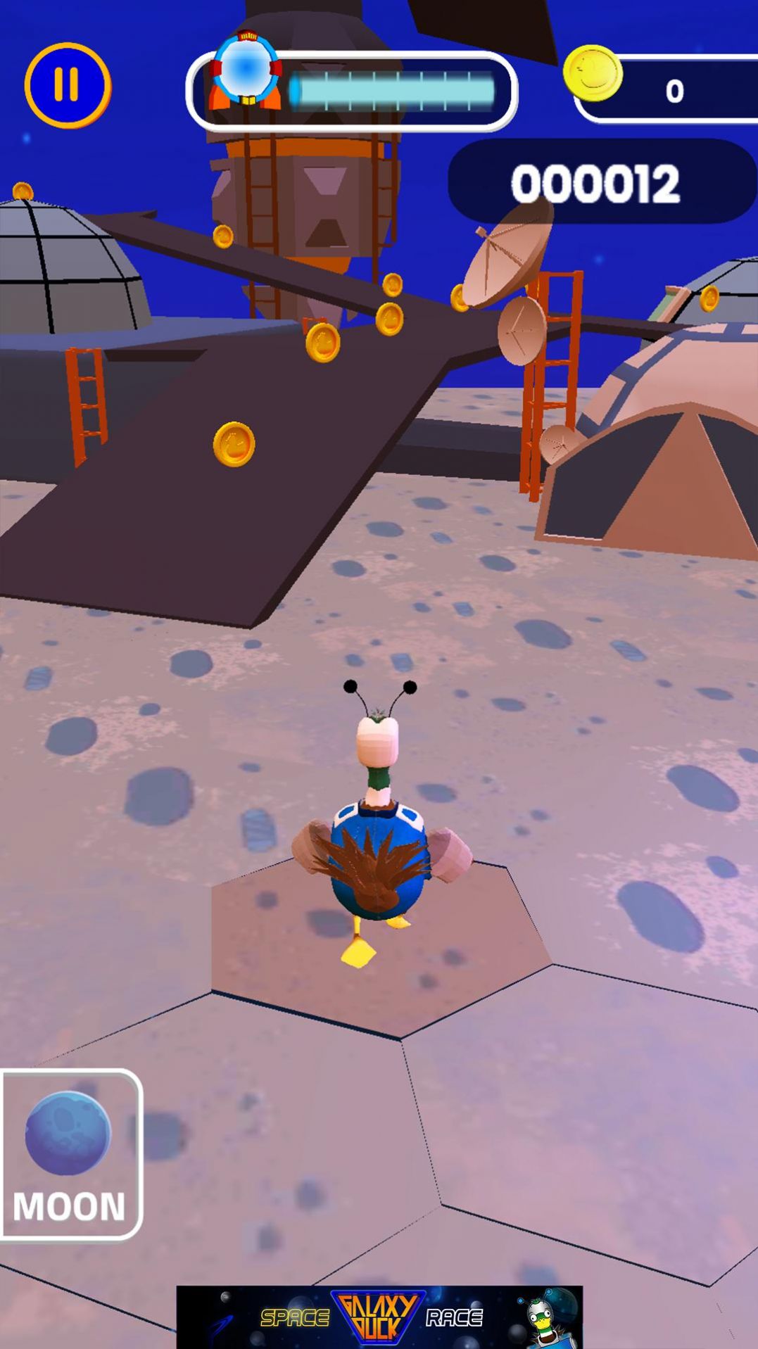 Galaxy Duck: Space Run