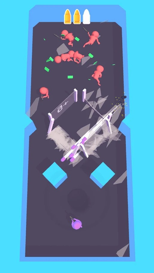 子弹反弹射击游戏Multi Ricochet