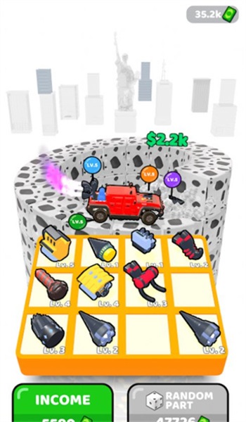 合并挖掘车塔Merge Digcar 合并挖掘车塔Merge Digcar