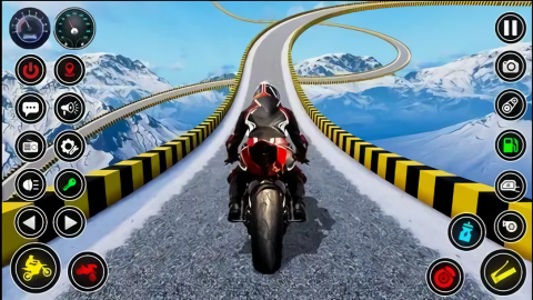Sports Bike Stunt Game: Mega Ramp Bike Racing Game