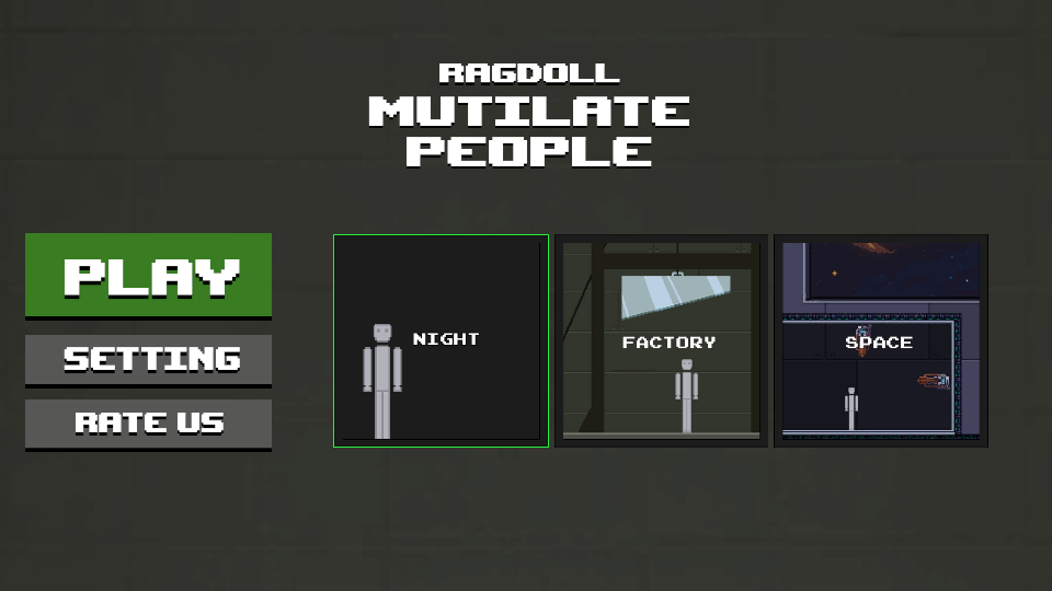 布娃娃大战人类游乐场(Ragdoll Mutilate People)