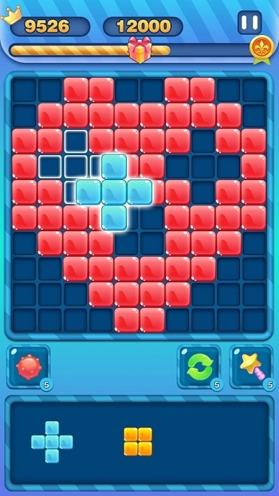 果冻拼图网格(JellyPuzzle)