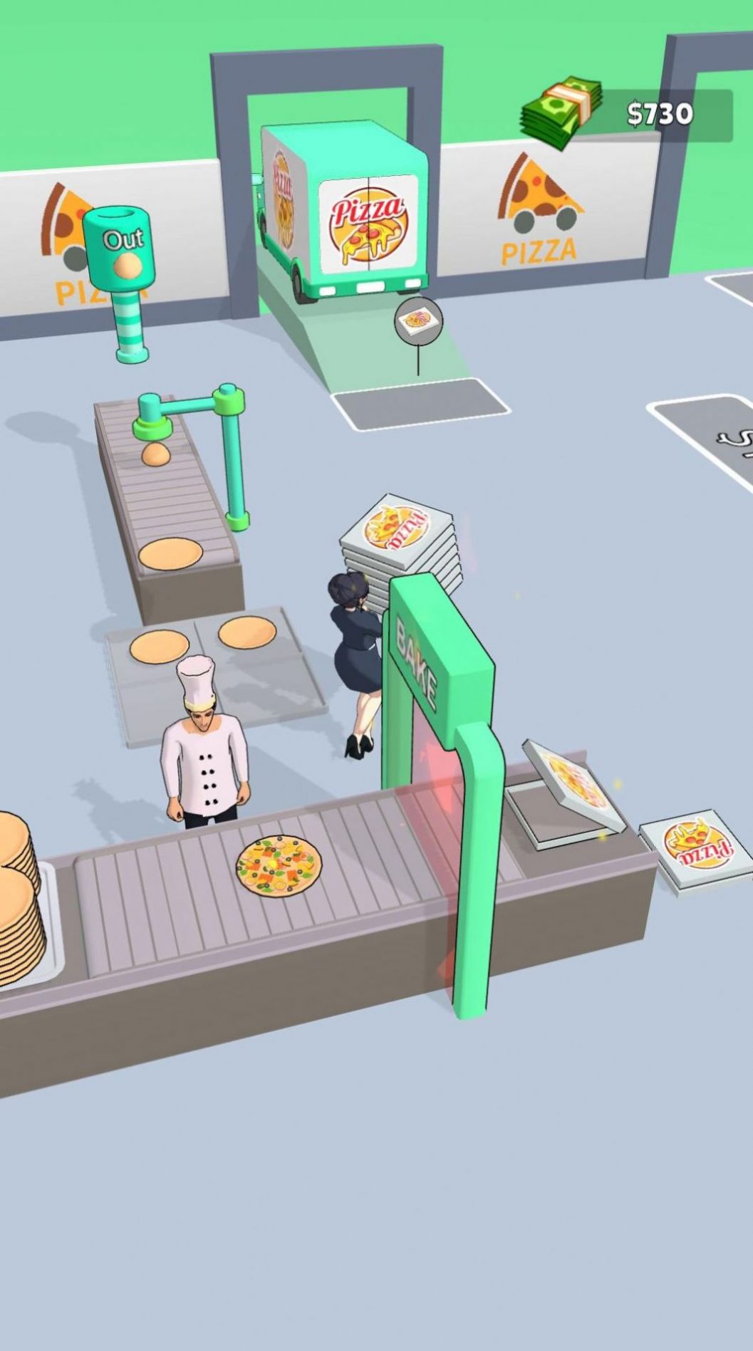 闲置的披萨(Idle Pizza)