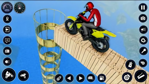 Sports Bike Stunt Game: Mega Ramp Bike Racing Game