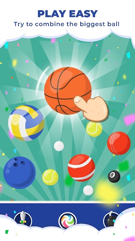 Super Ball Merge(超级球合并)