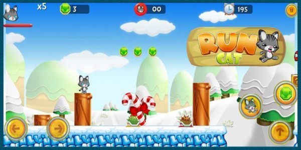 猫跑冒险丛林Cat Run Adveture Jungle