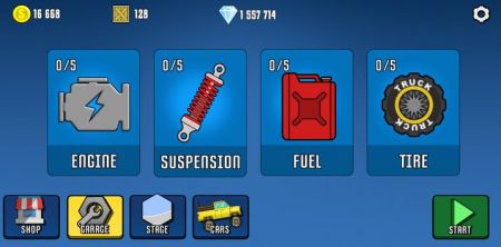 Hill Climb : Delivery Truck