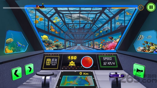 Underwater Train Simulator(水下列车模拟器)