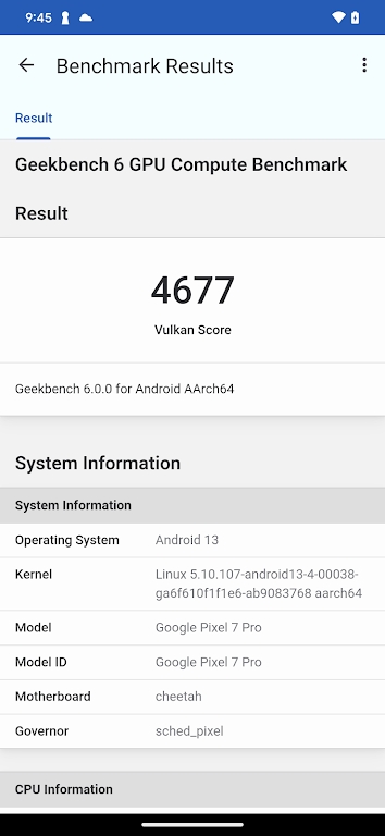geekbench6安卓版