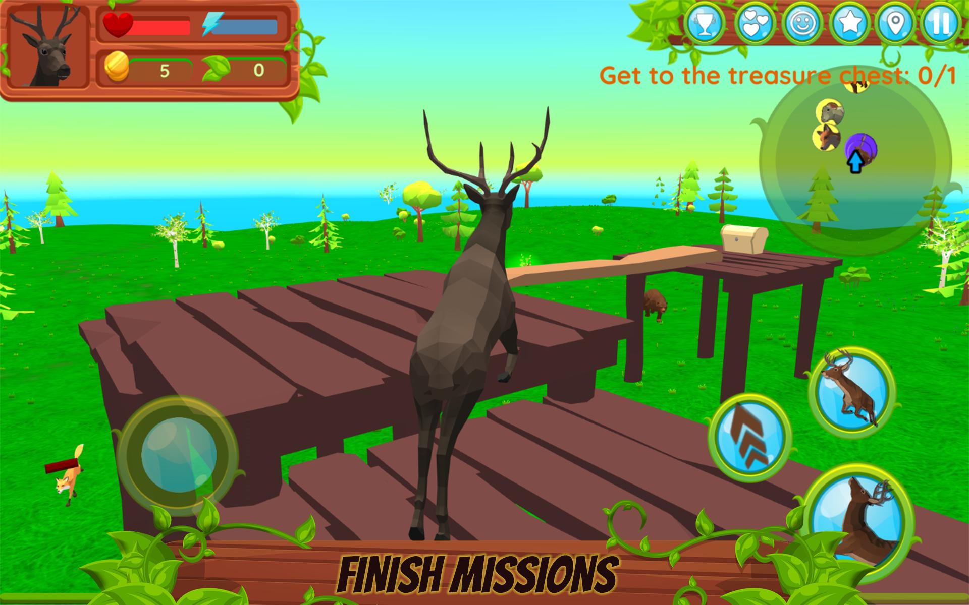 Deer Simulator - Animal Family(鹿模拟器动物家族)