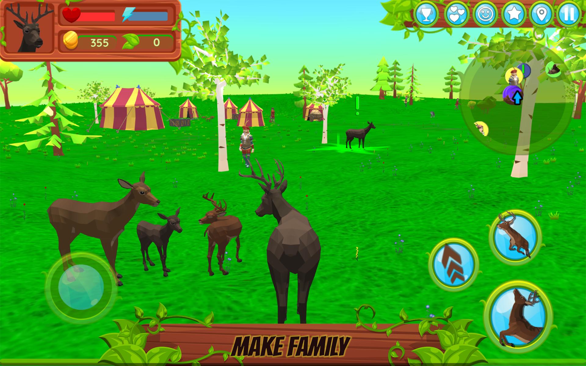 Deer Simulator - Animal Family(鹿模拟器动物家族)