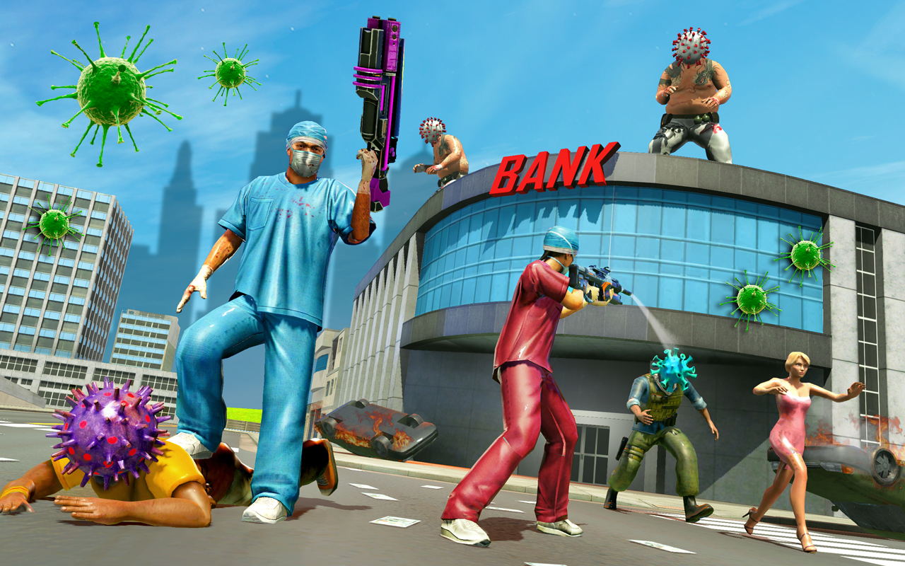 病毒英雄城市Fighting the Virus