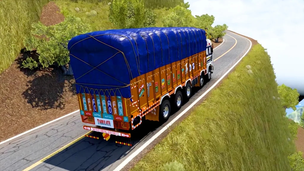 印度卡车货物运输(India Truck Cargo 3D)