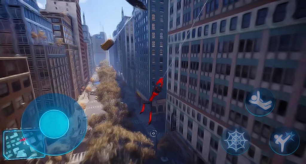 英雄蜘蛛人城市飞行FlyingSpiderStickmanHero