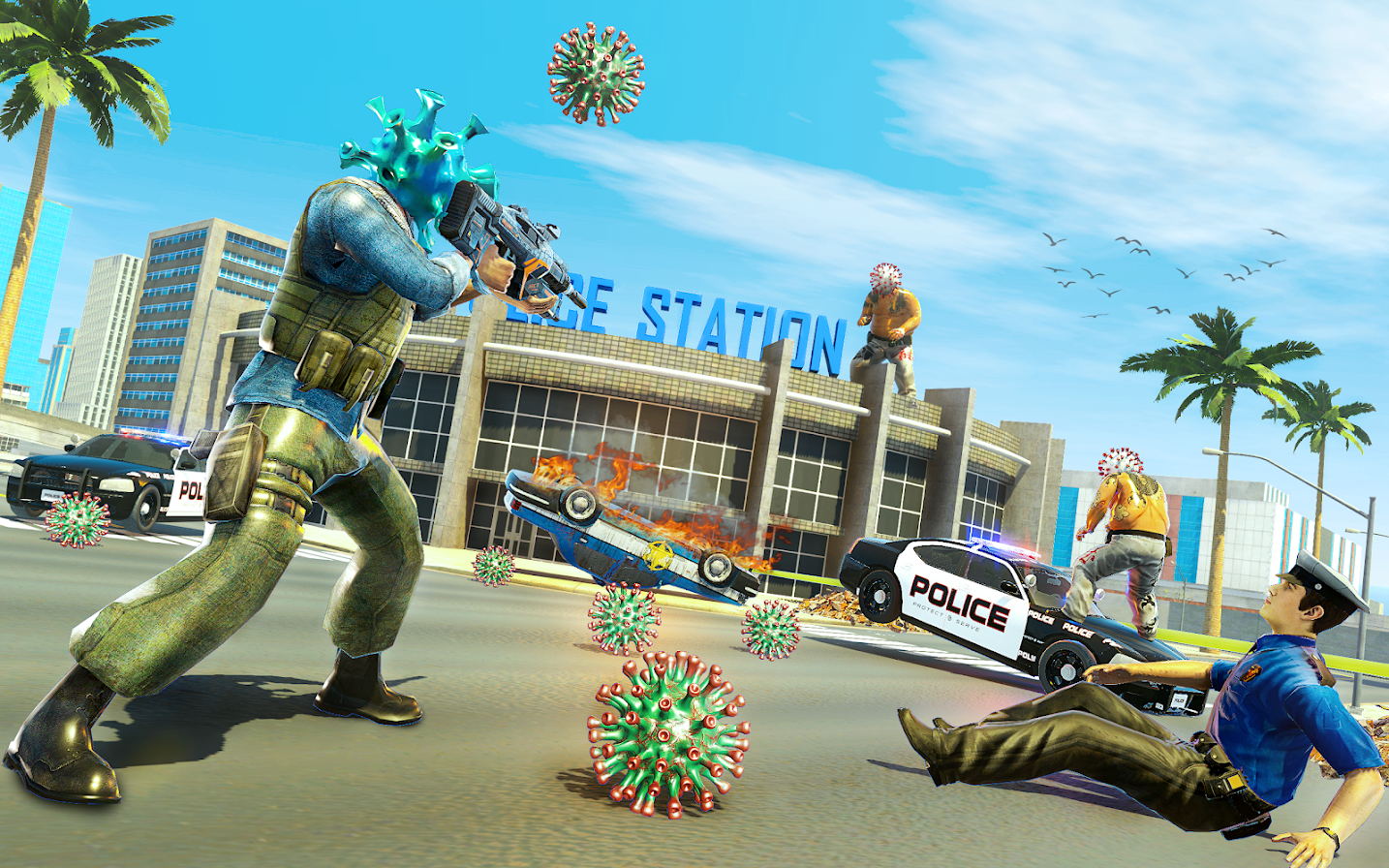 病毒英雄城市Fighting the Virus