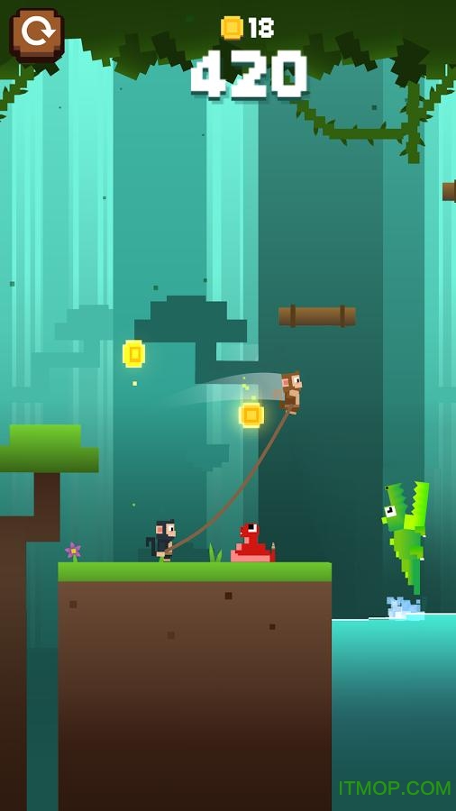 猴子绳索汉化版(Monkey Ropes)