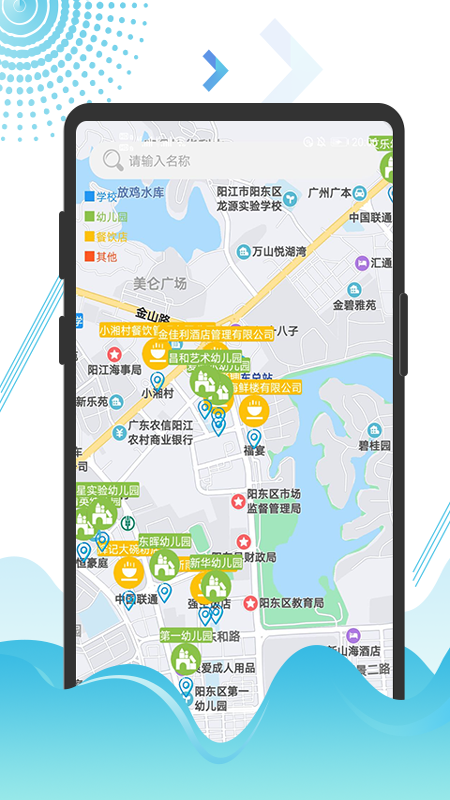 阳东智慧市场监控平台监管部门