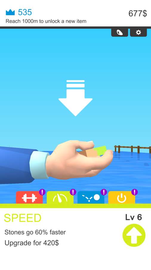 Stone Skimming(水漂大作战)
