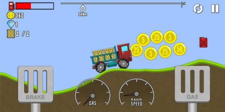 Hill Climb : Delivery Truck