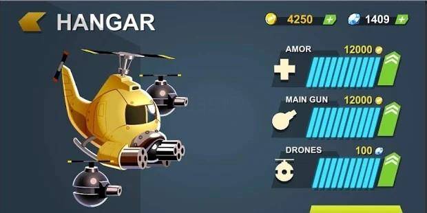惊人直升机射击Helicoptor Hero