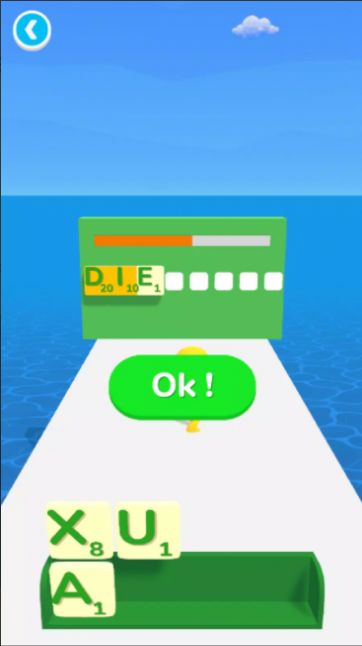 拼字跑者游戏(Scrabble Runner)