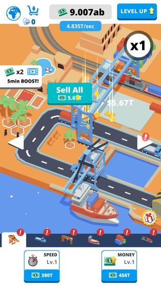 Idle MegaHarbor Tycoon(放置港口大亨)