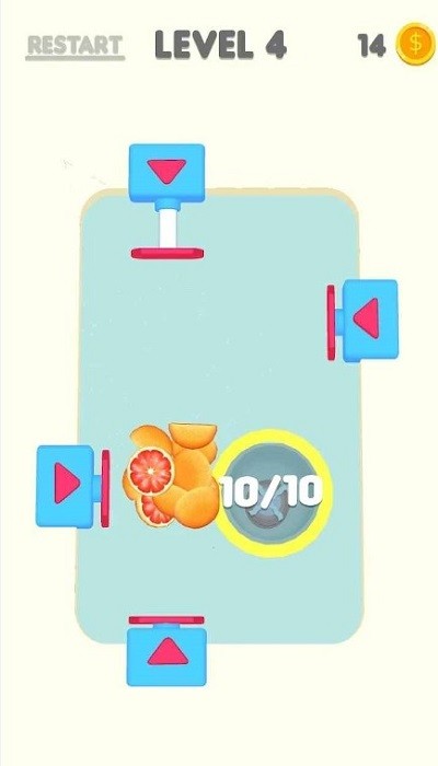 Fruit Pusher Puzzle(推水果榨汁游戏)