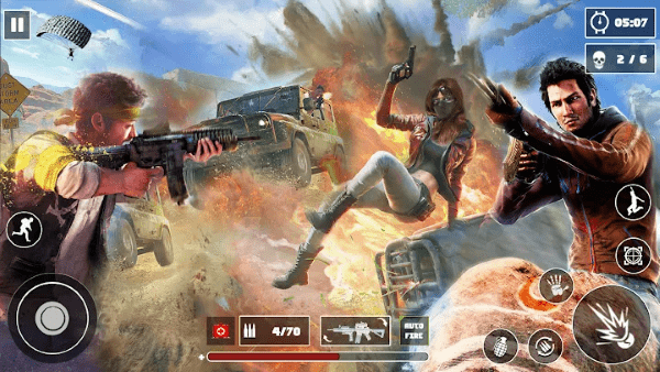 吃鸡生存小队(Cover fire 3d)