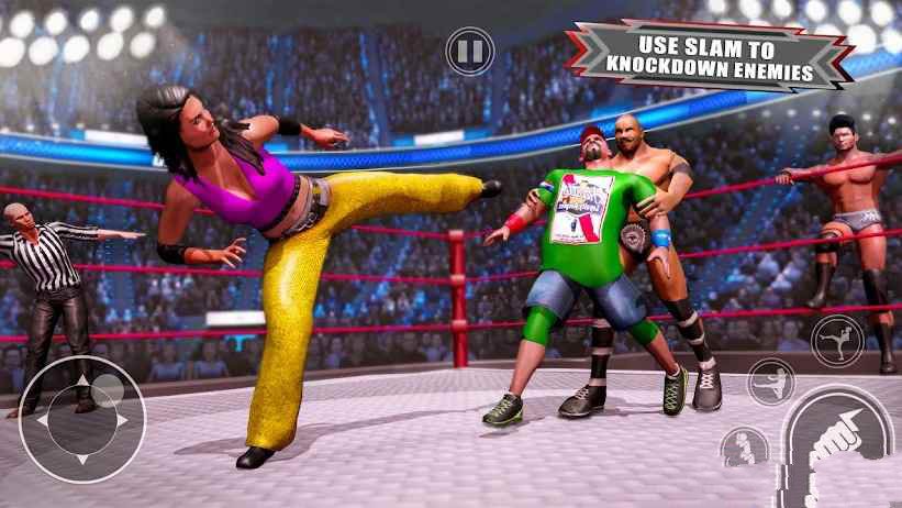 GirlsWrestlingGame(真正的WWE美式职业摔角)