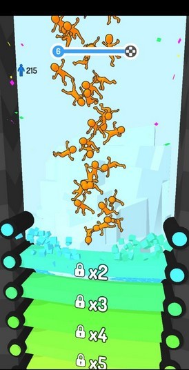 Crowd Falls(人群瀑布)