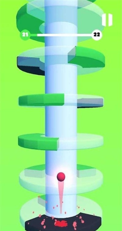 Helix Bounce(弹跳冲塔单机版)