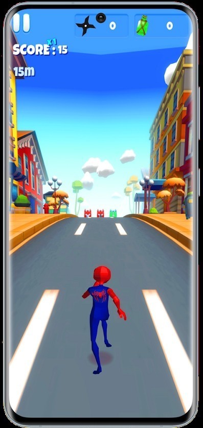 Spider Ninja(蜘蛛英雄奔跑)