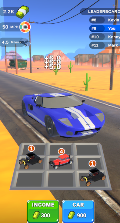 汽车合并竞速Vehicle Evolution